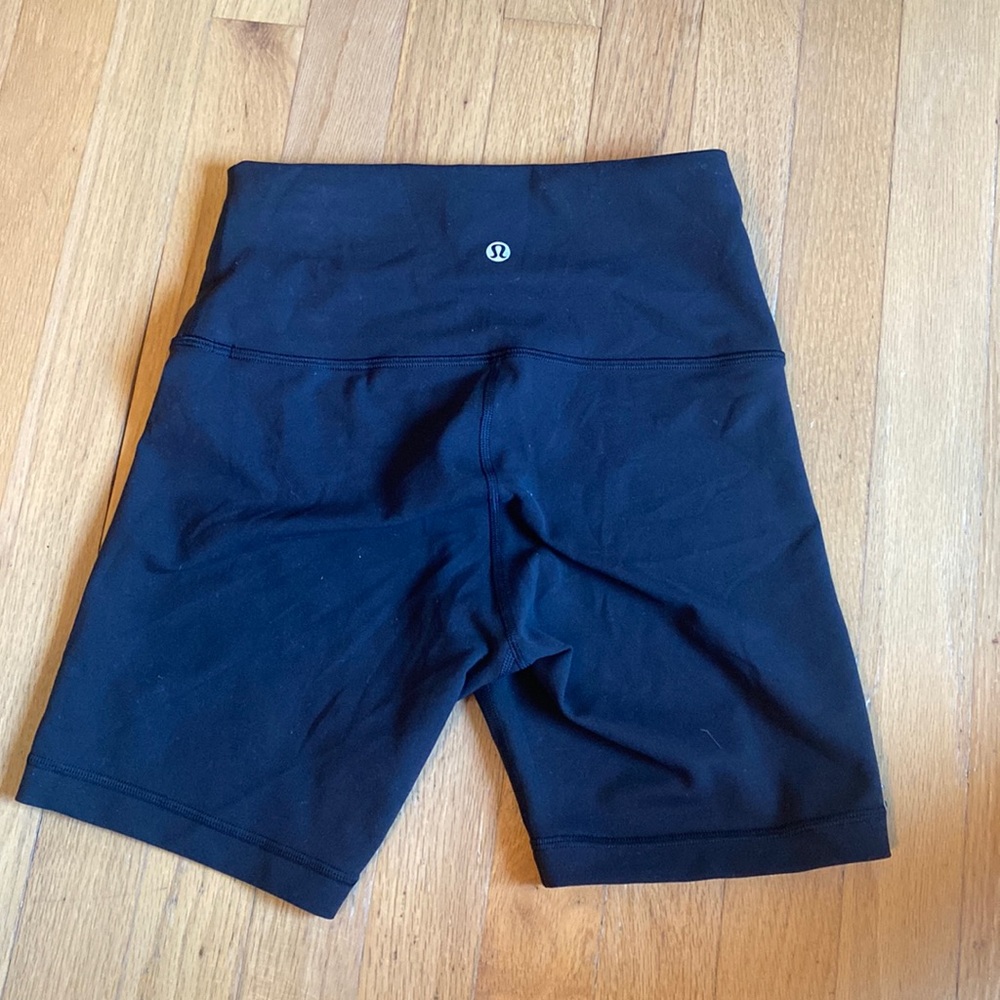 Lululemon wunder train 6 inch biker short